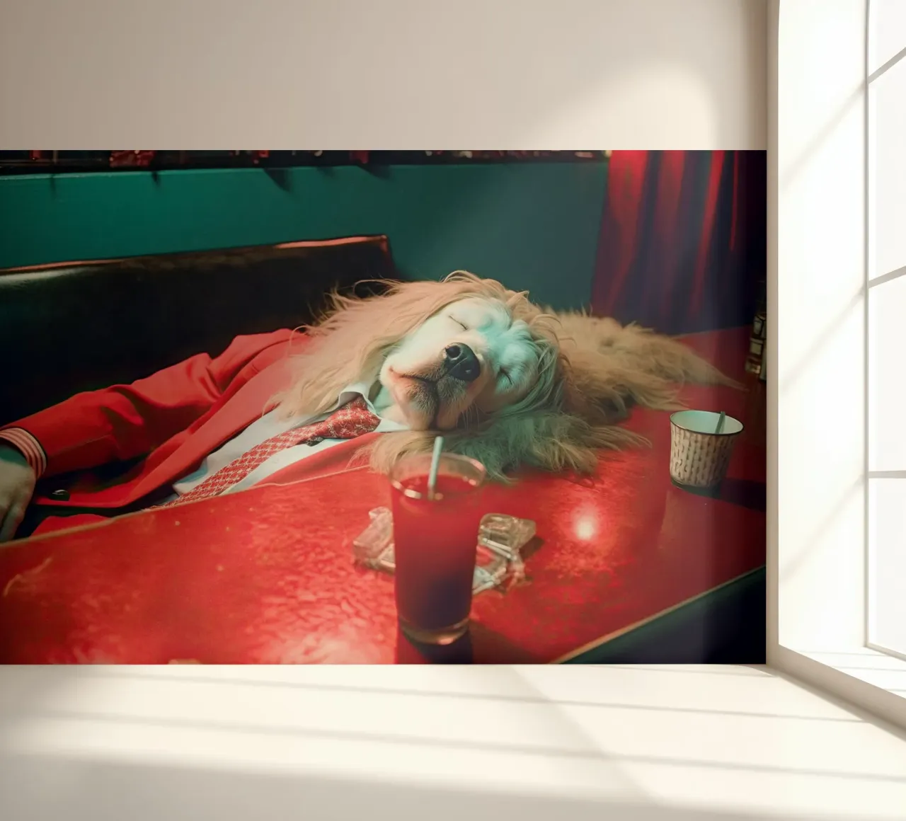 Max fotobehang van Affiches Chien Originales – Dogland