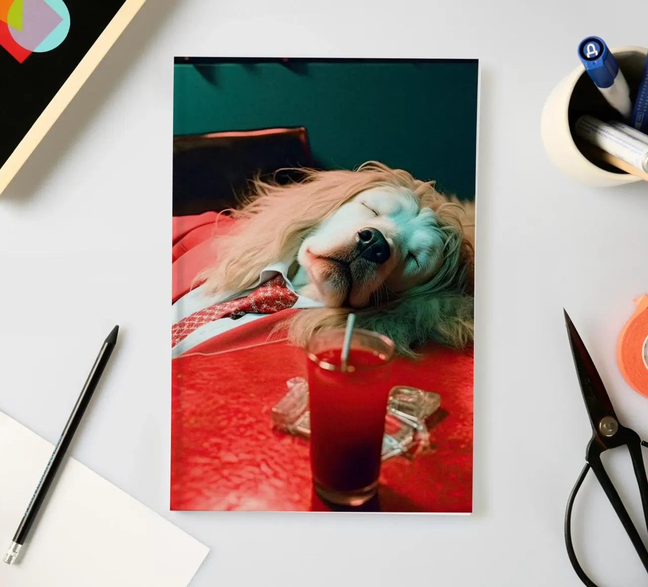 Max notebook by Affiches Chien Originales – Dogland