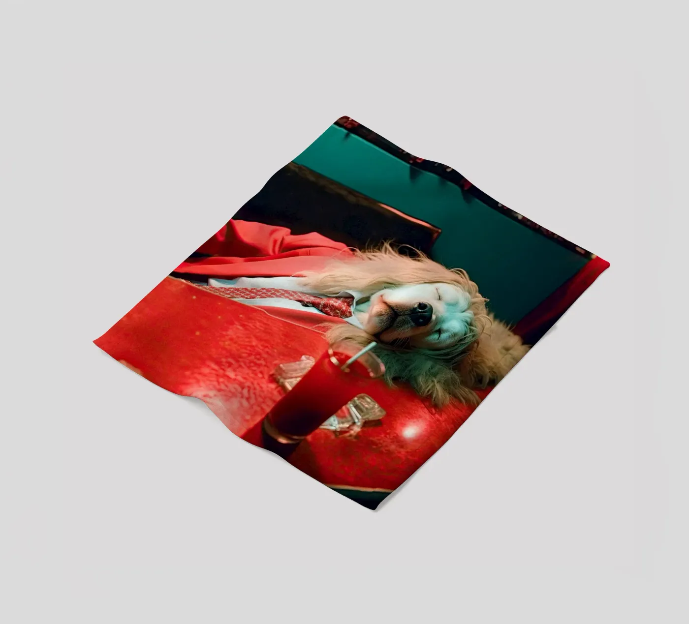 Max Fleecedecke von Affiches Chien Originales – Dogland