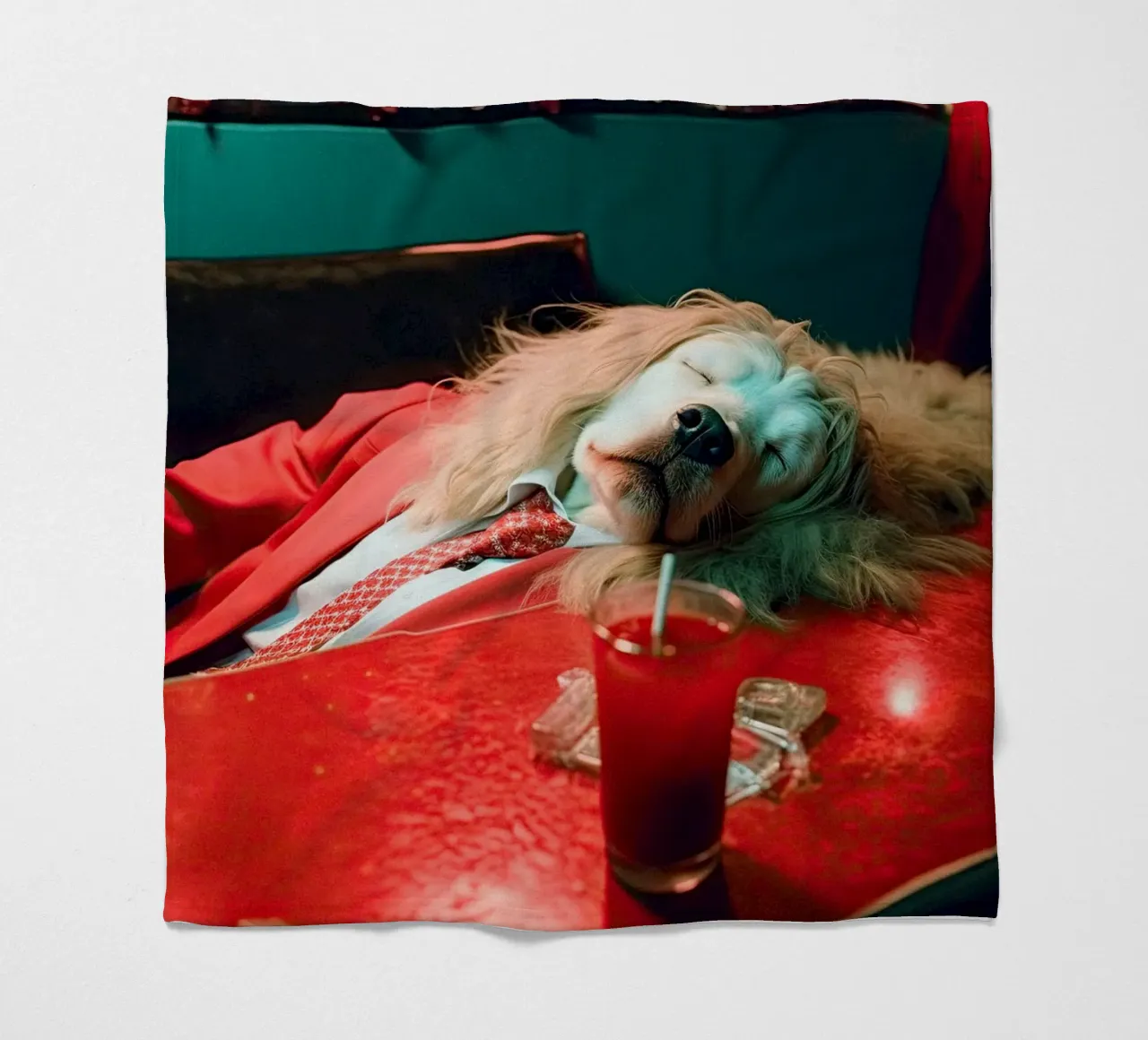 Max fleecedeken van Affiches Chien Originales – Dogland