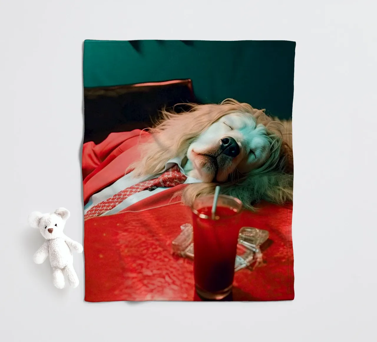 Max fleecedeken van Affiches Chien Originales – Dogland