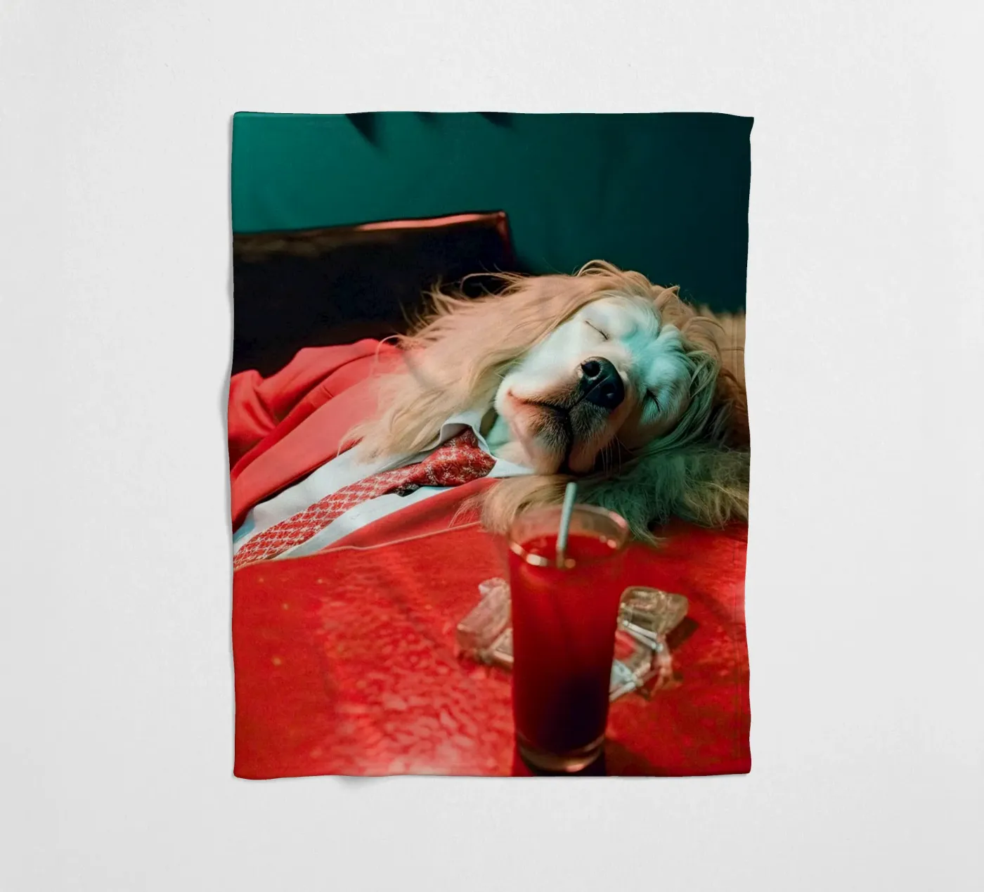 Max Fleecedecke von Affiches Chien Originales – Dogland