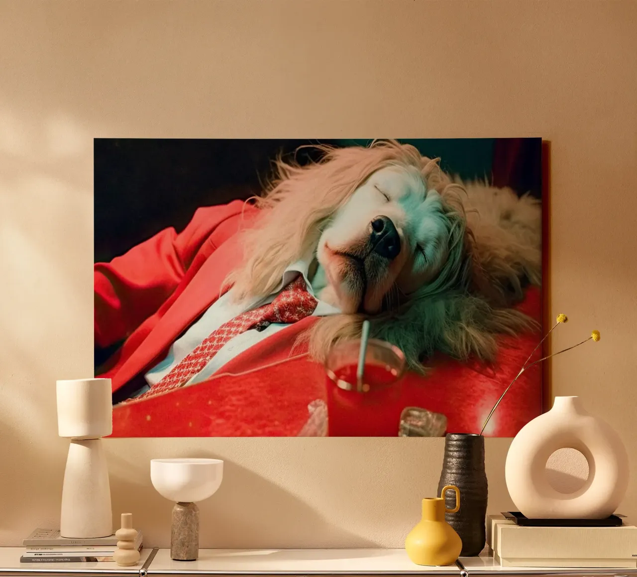 Max canvas by Affiches Chien Originales – Dogland