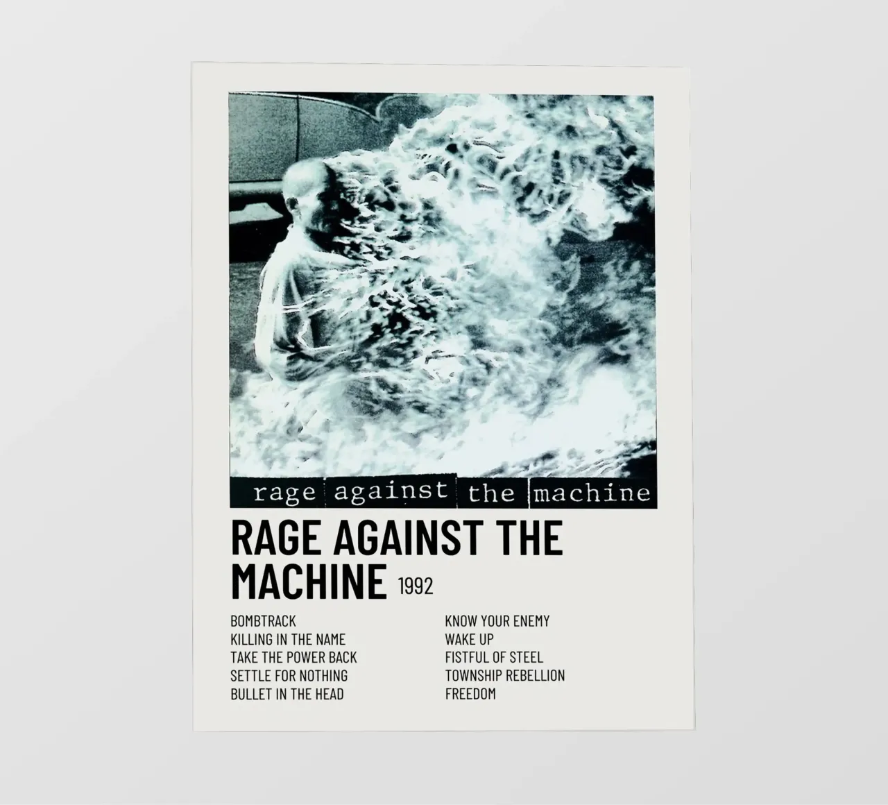 Rage against the Machine pellicola backlit da Roronoa7