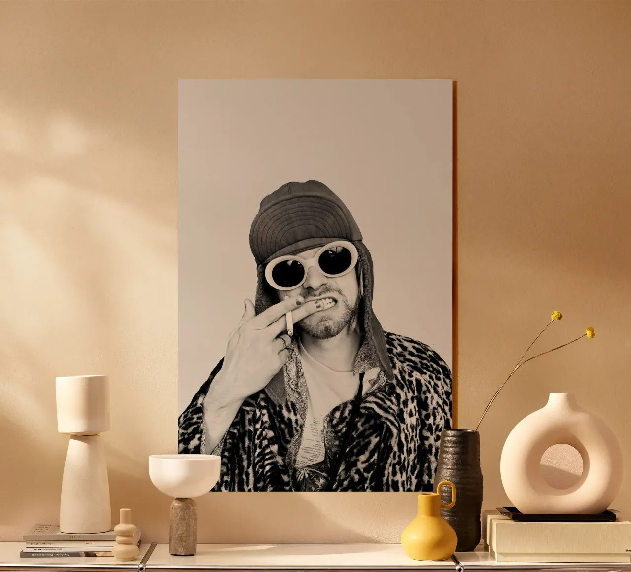 Kurt Cobain plexiglass da April Lewis