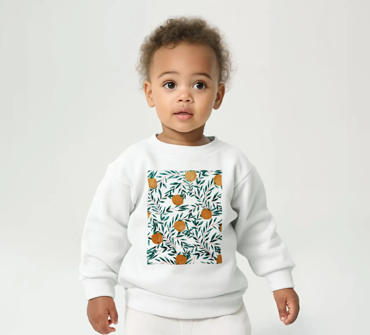 Mandarini felpa neonato da 83oranges