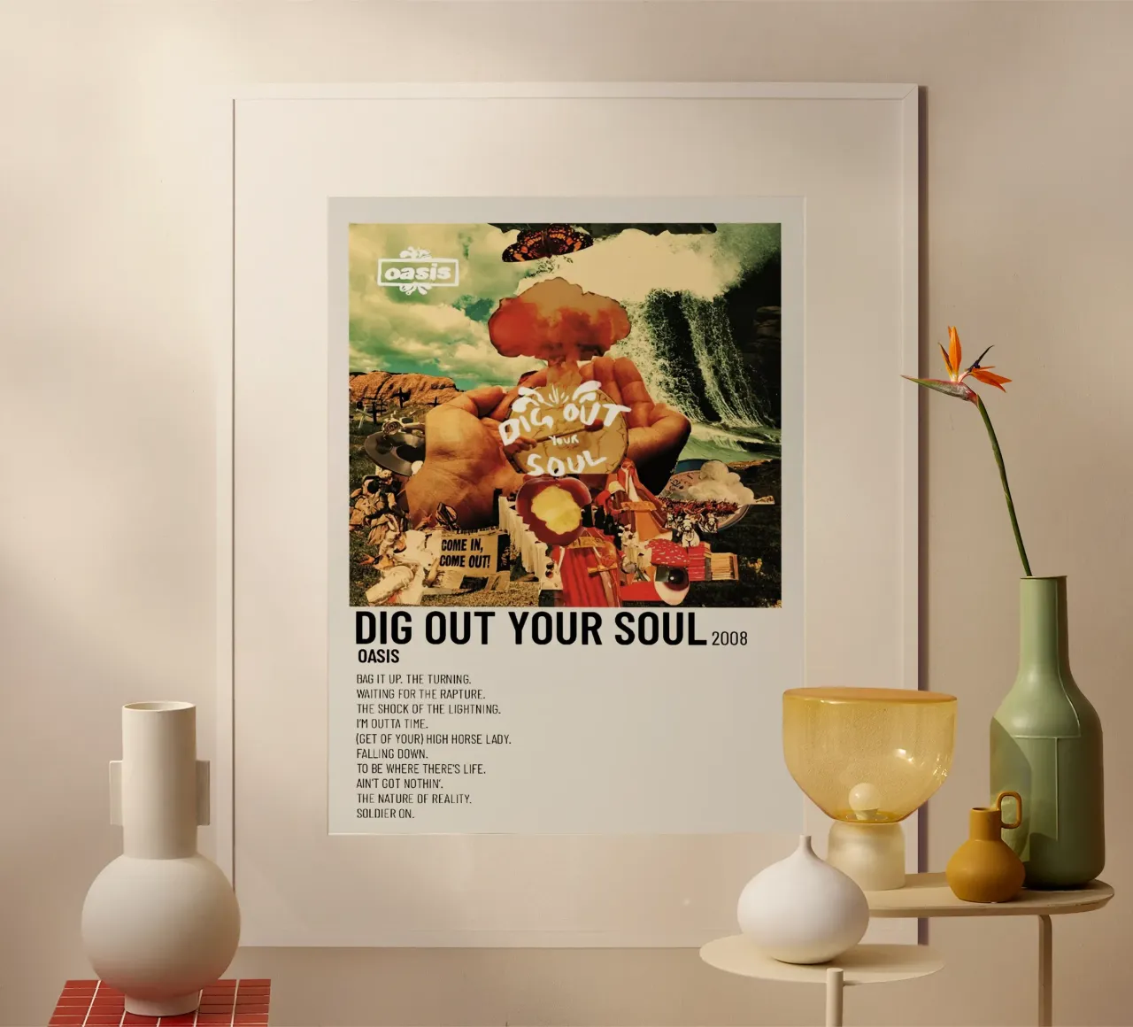 Oasis Dig Out Your Soul poster da Roronoa7