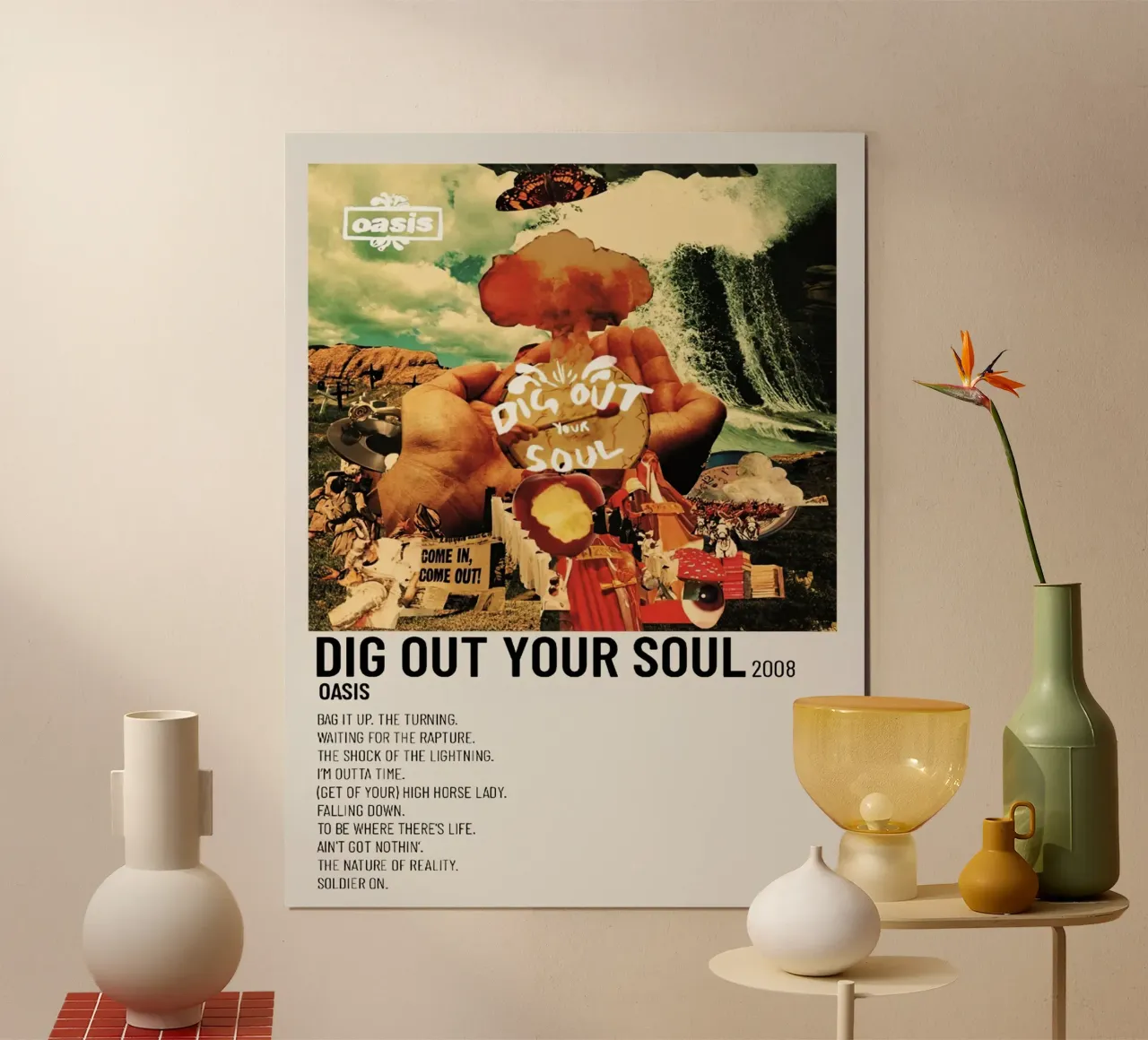 Oasis Dig Out Your Soul poster da Roronoa7