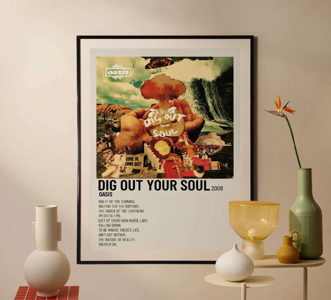 Oasis Dig Out Your Soul poster da Roronoa7