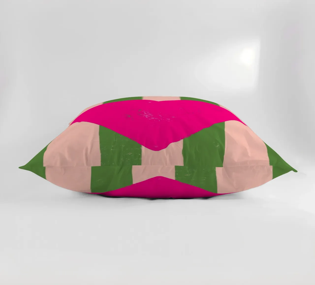 Cuore rosa cuscino da ByHand