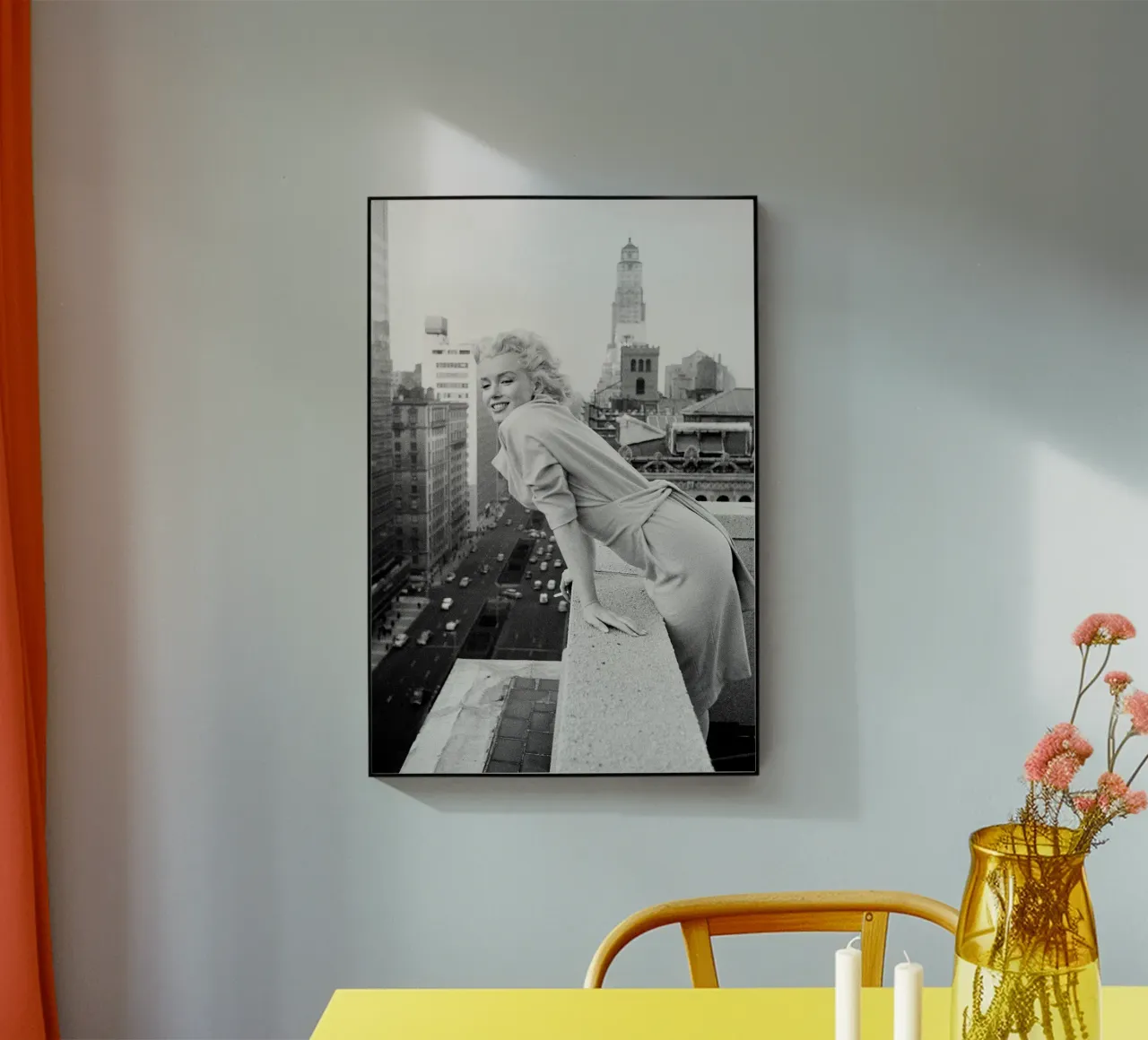 Marilyn Monroe a New York plexiglass da April Lewis