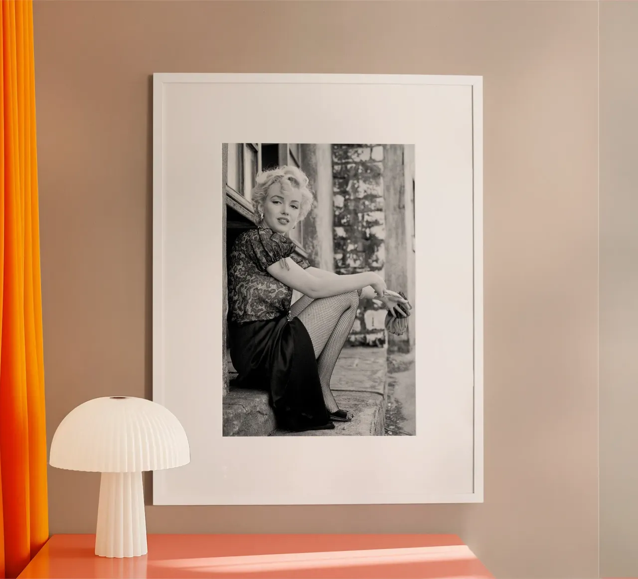 Marilyn in pausa cinema poster da April Lewis