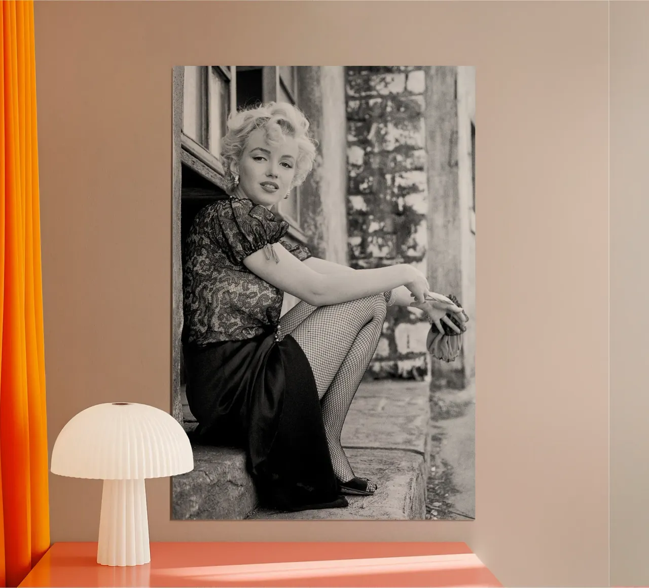 Marilyn in pausa cinema poster da April Lewis