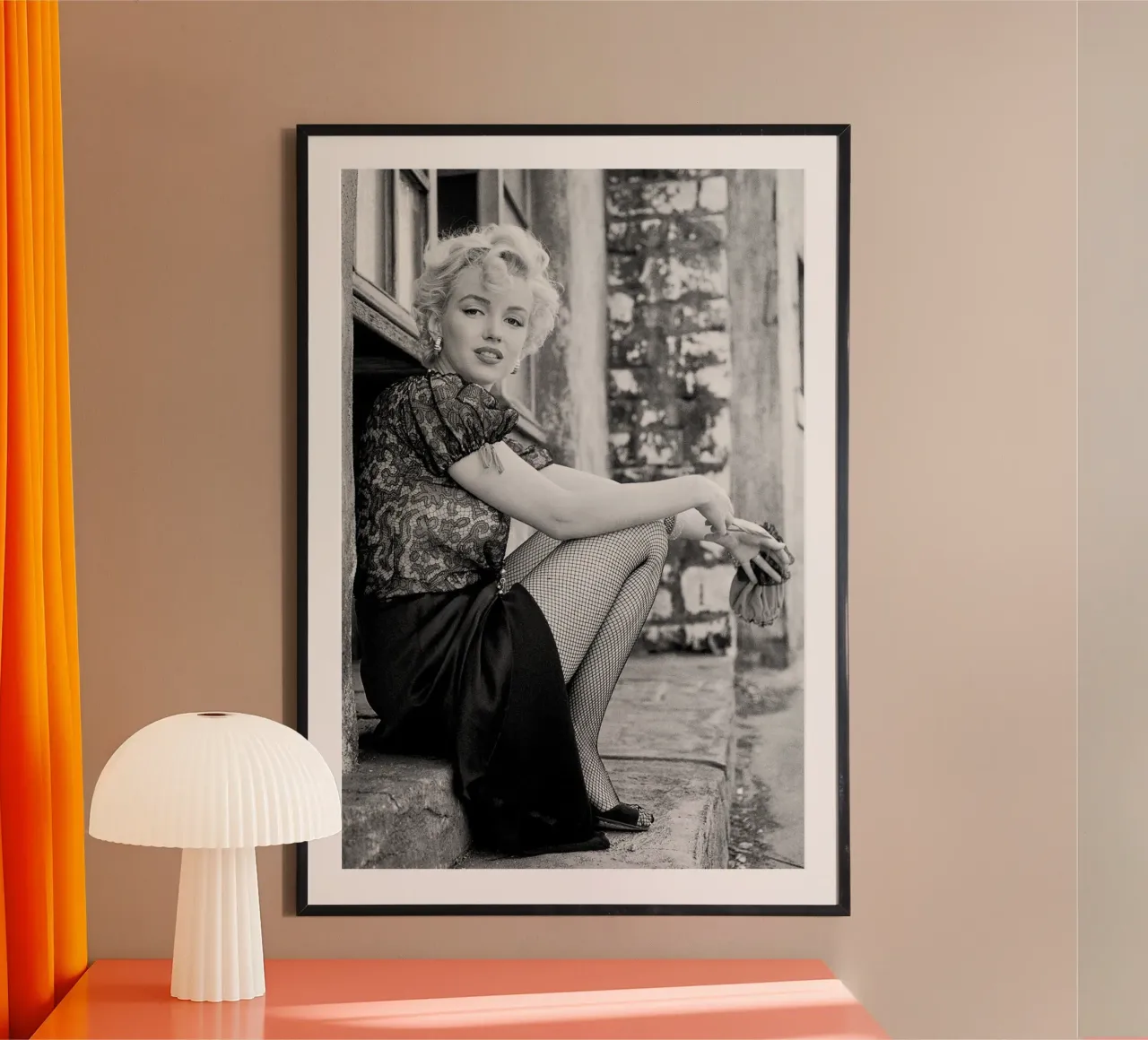 Marilyn in pausa cinema poster da April Lewis
