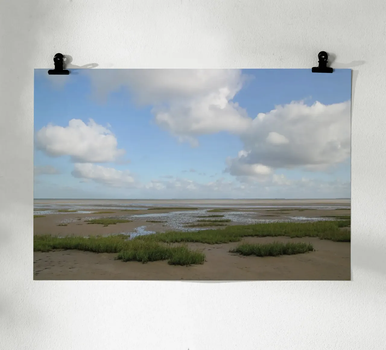 Wattenmeer poster con telaio in alluminio da eyes & tries