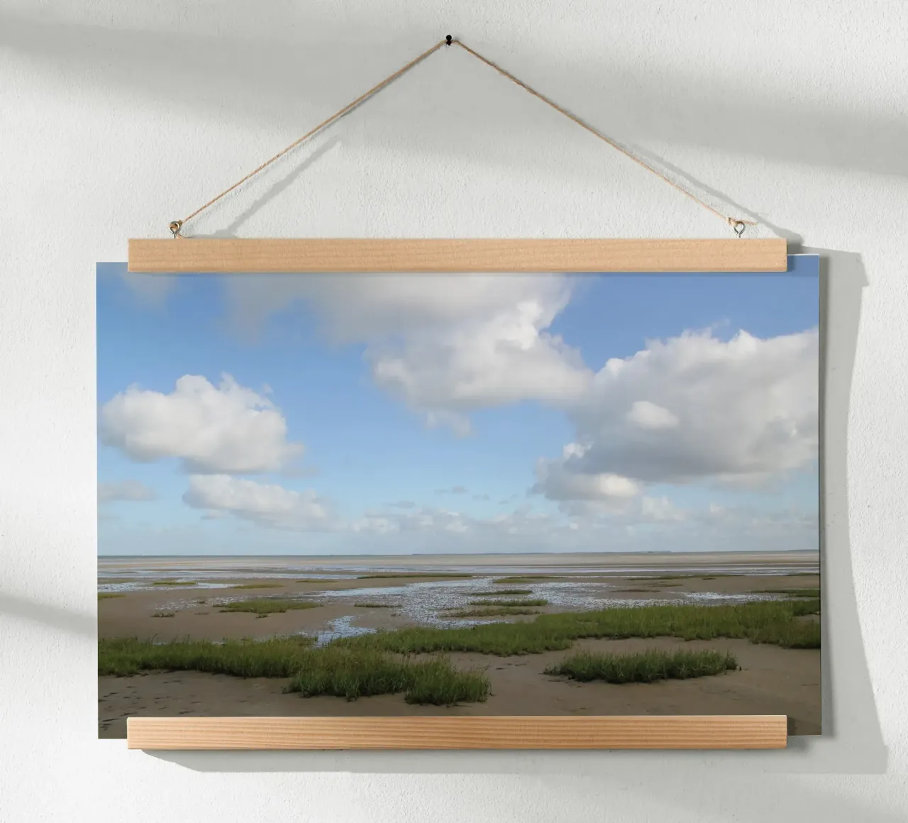 Wattenmeer poster con telaio in alluminio da eyes & tries