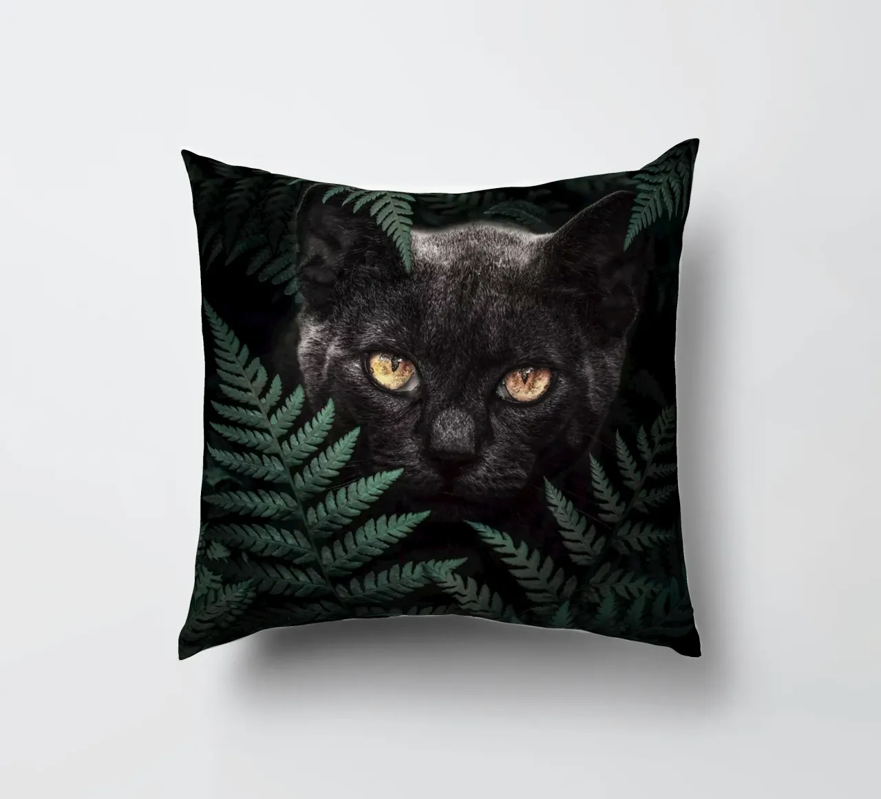 Gatto nero cuscino da arizrab