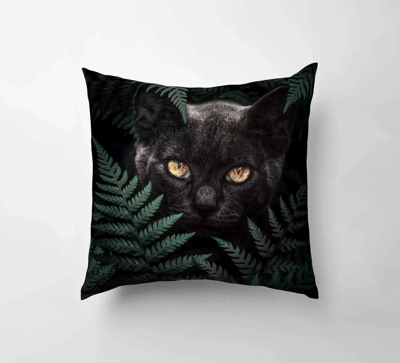 Gatto nero cuscino da arizrab