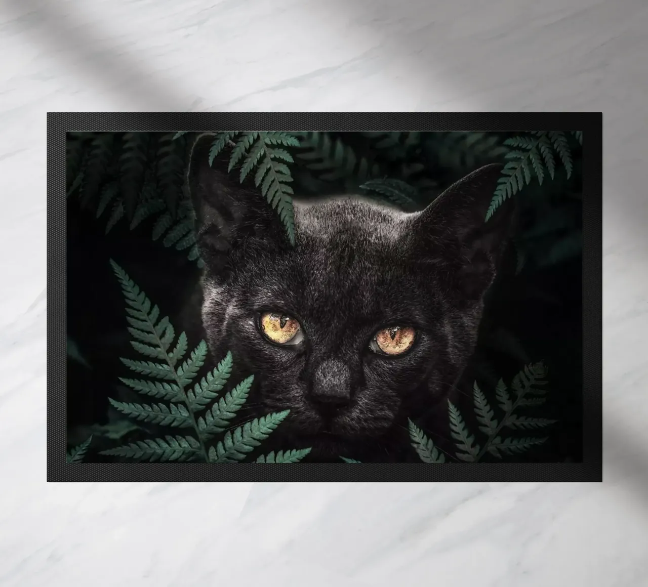 Gatto nero zerbino da arizrab