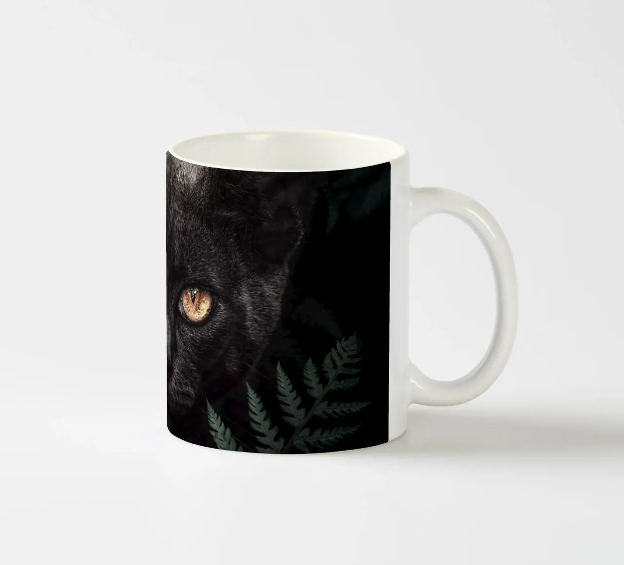 Gatto nero tazza in ceramica da arizrab