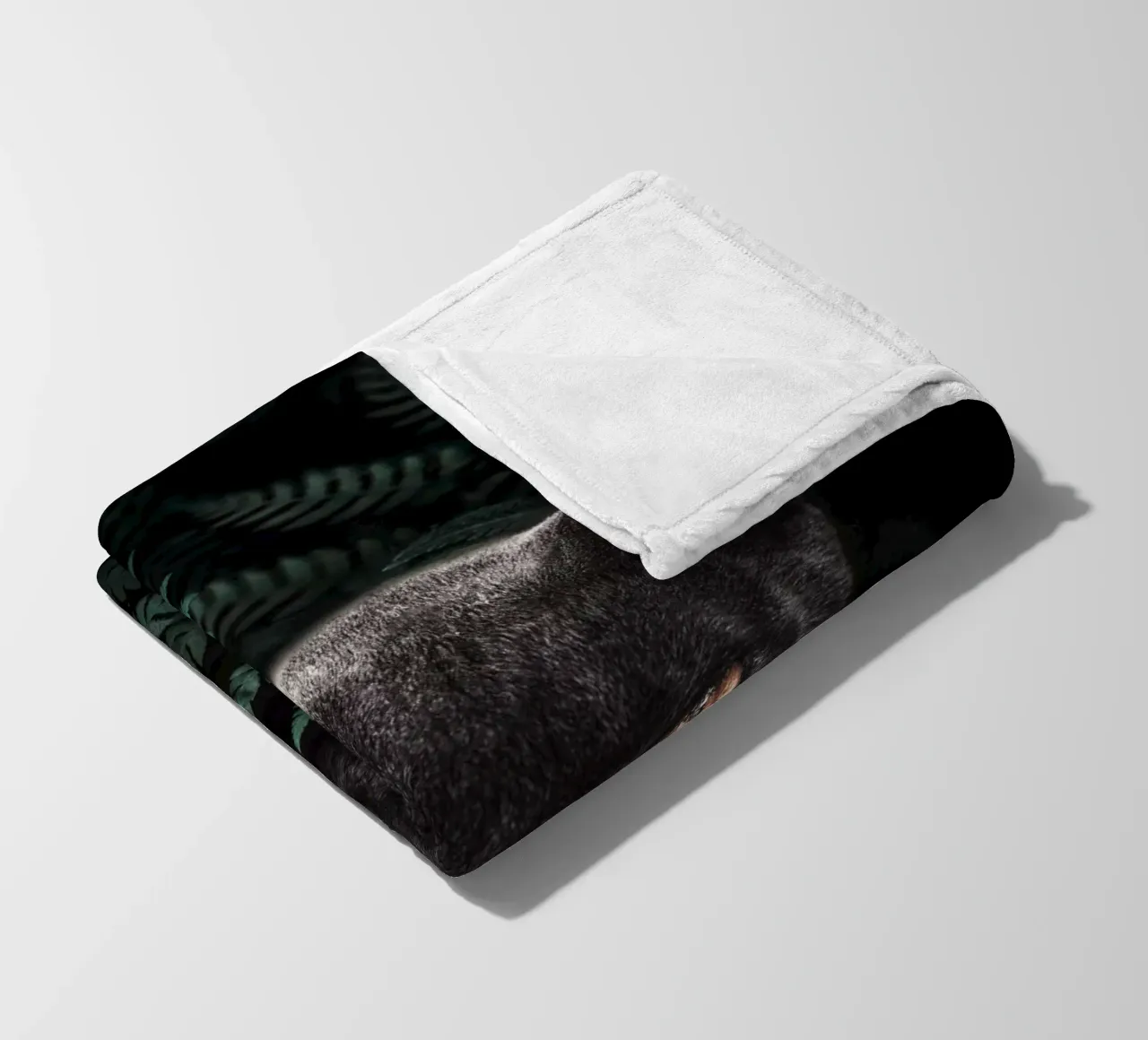 Gatto nero coperta in pile da arizrab