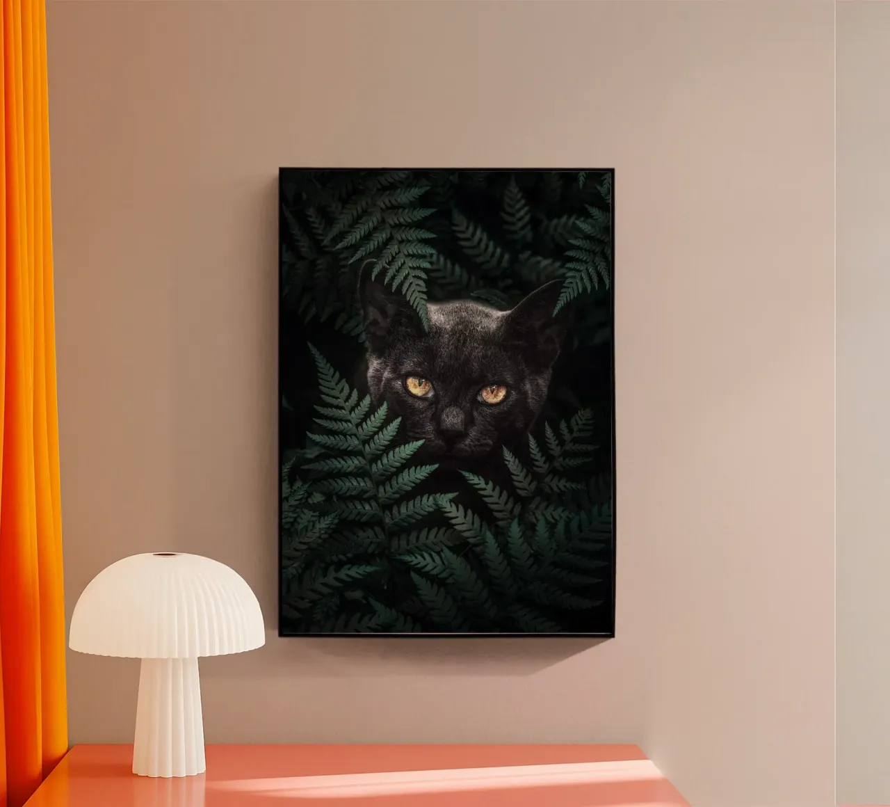 Gatto nero plexiglass da arizrab