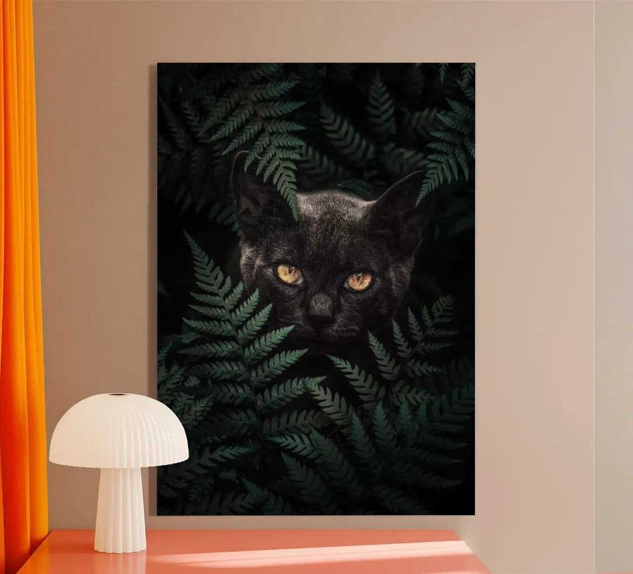 Gatto nero plexiglass da arizrab