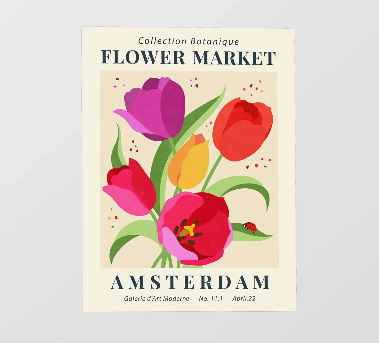 Mercato dei fiori Amsterdam III pellicola backlit da Mollyshop