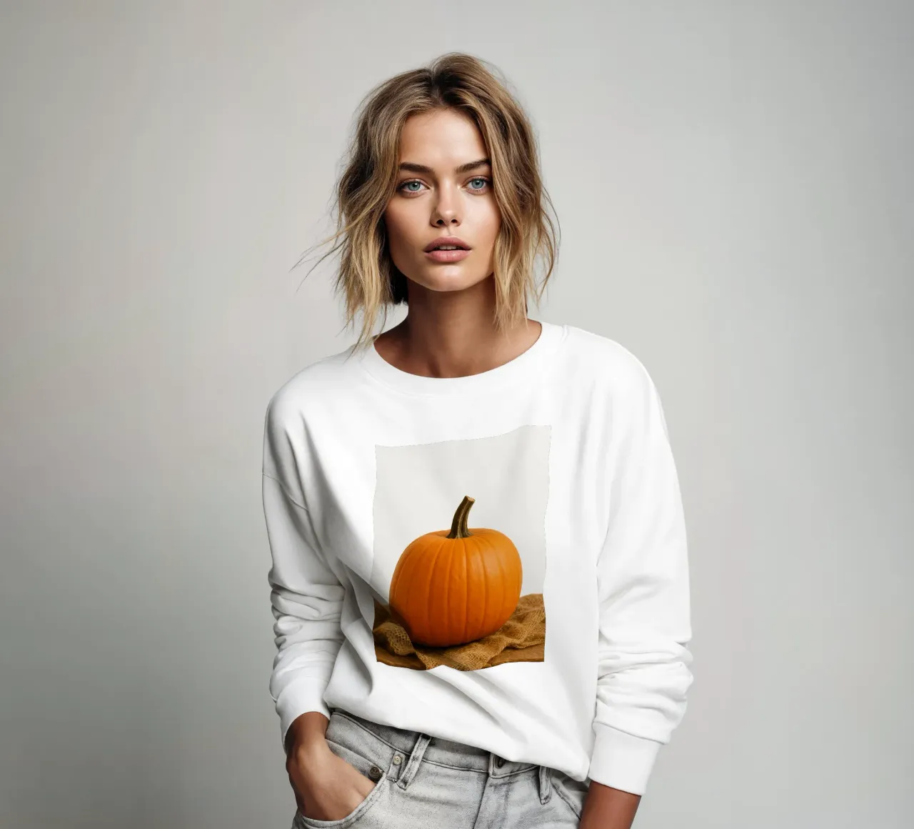 Ciao zucca d'autunno felpa da Casa Calm