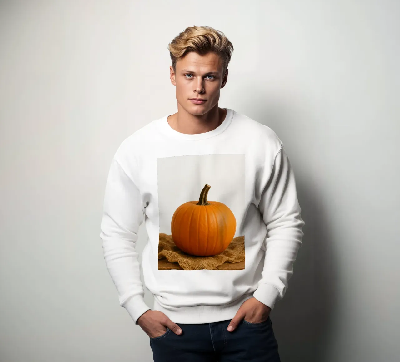 Ciao zucca d'autunno felpa da Casa Calm