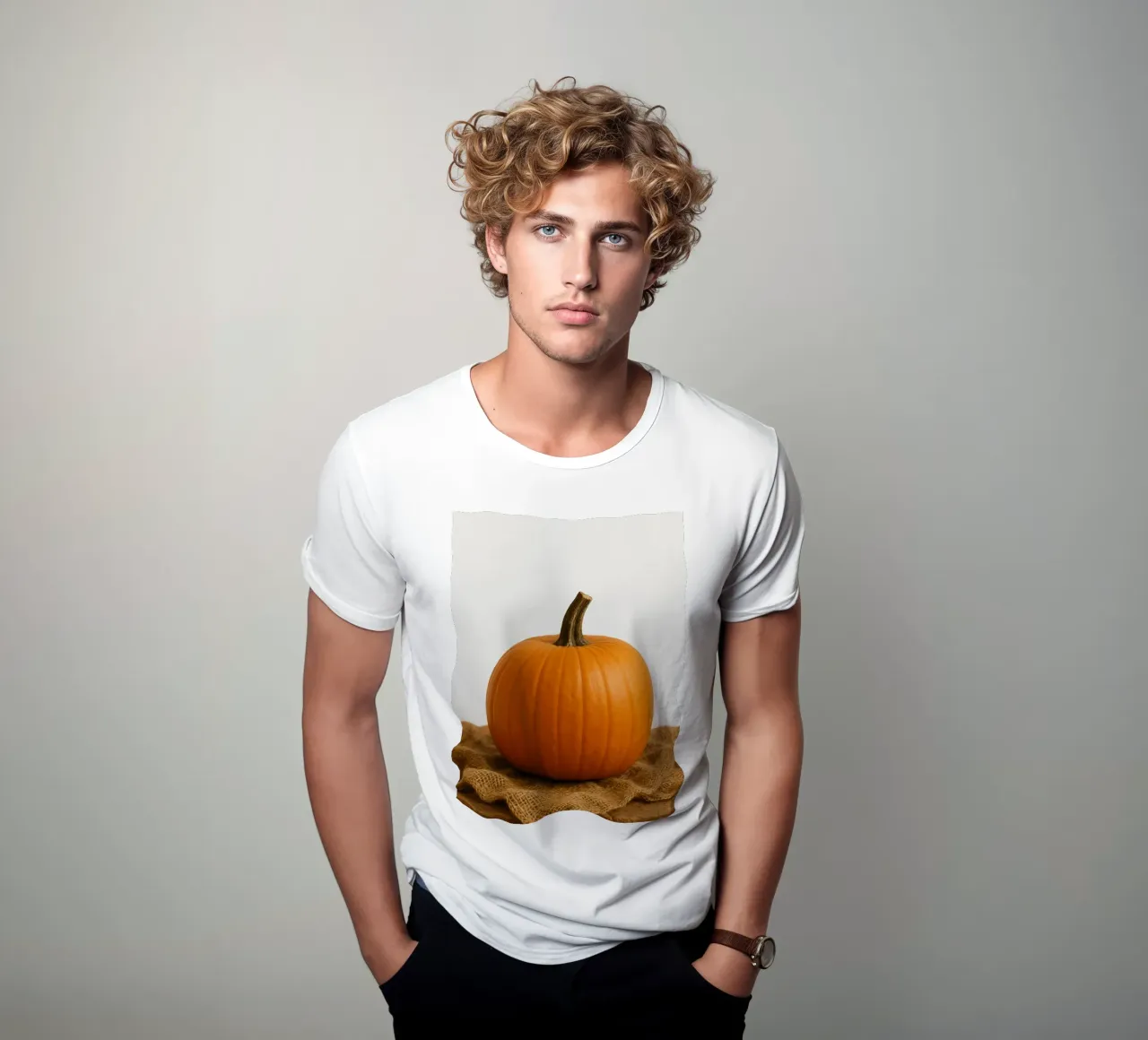 Ciao zucca d'autunno t-shirt da Casa Calm