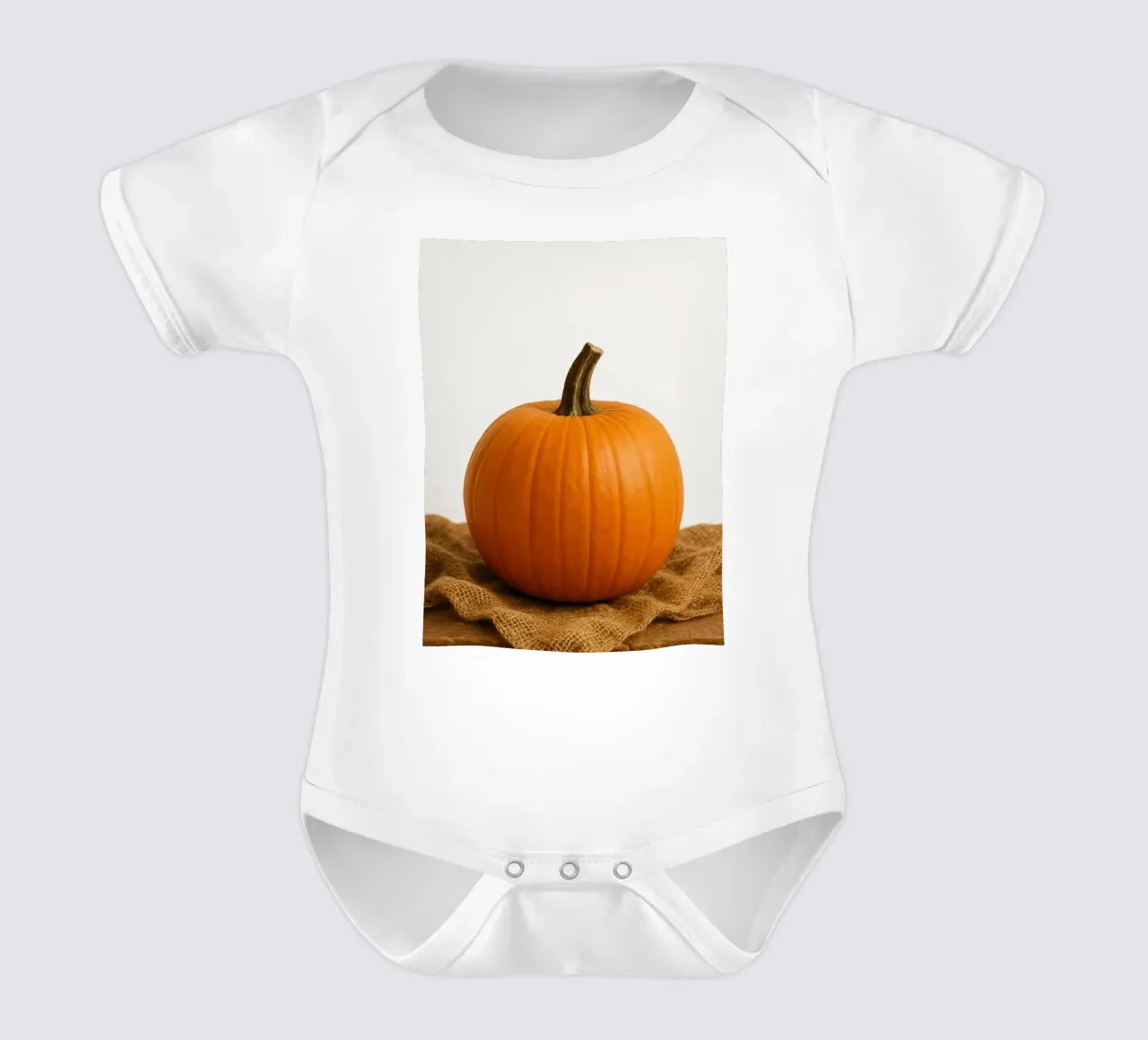 Ciao zucca d'autunno body neonato maniche corte da Casa Calm