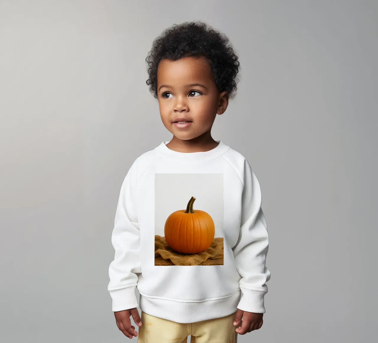 Ciao zucca d'autunno felpa neonato da Casa Calm