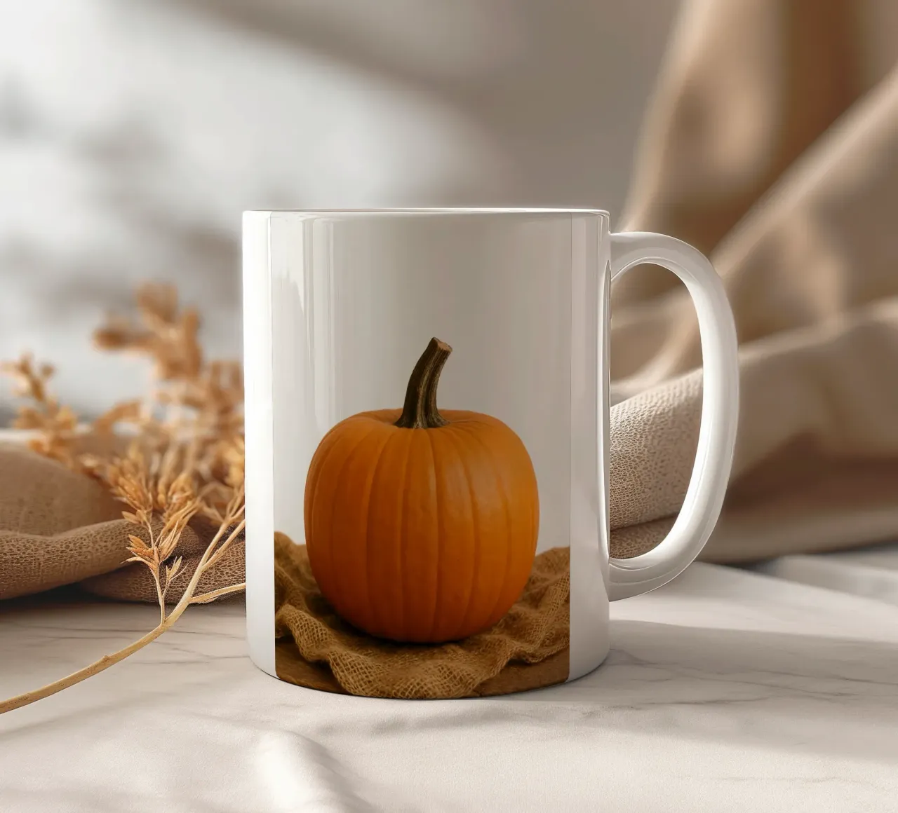 Ciao zucca d'autunno tazza in ceramica da Casa Calm