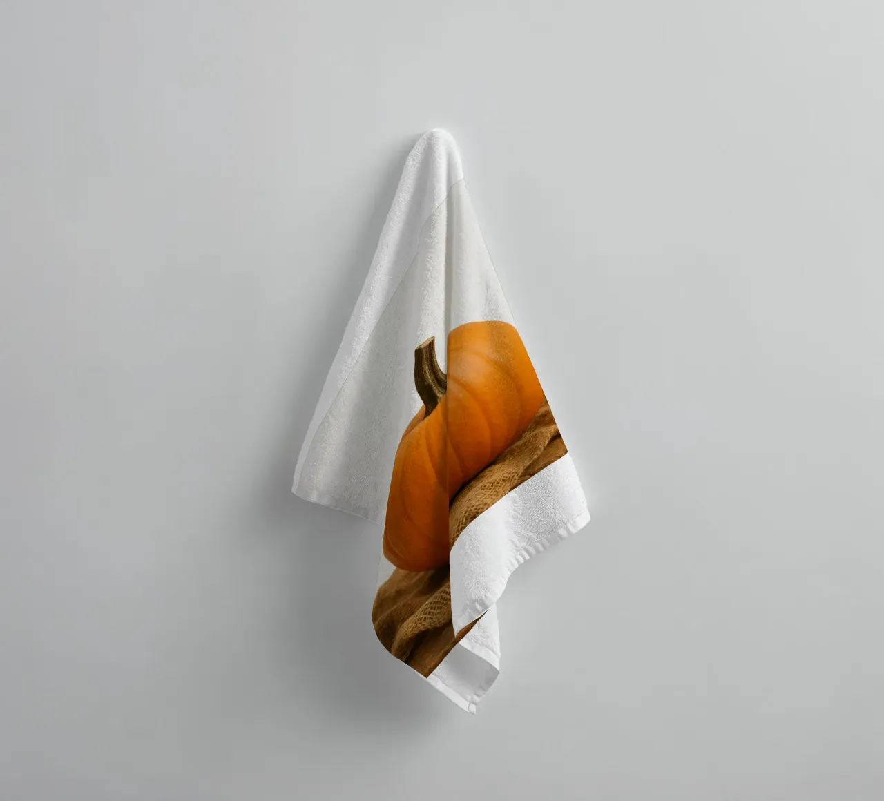 Ciao zucca d'autunno asciugamano da bagno da Casa Calm