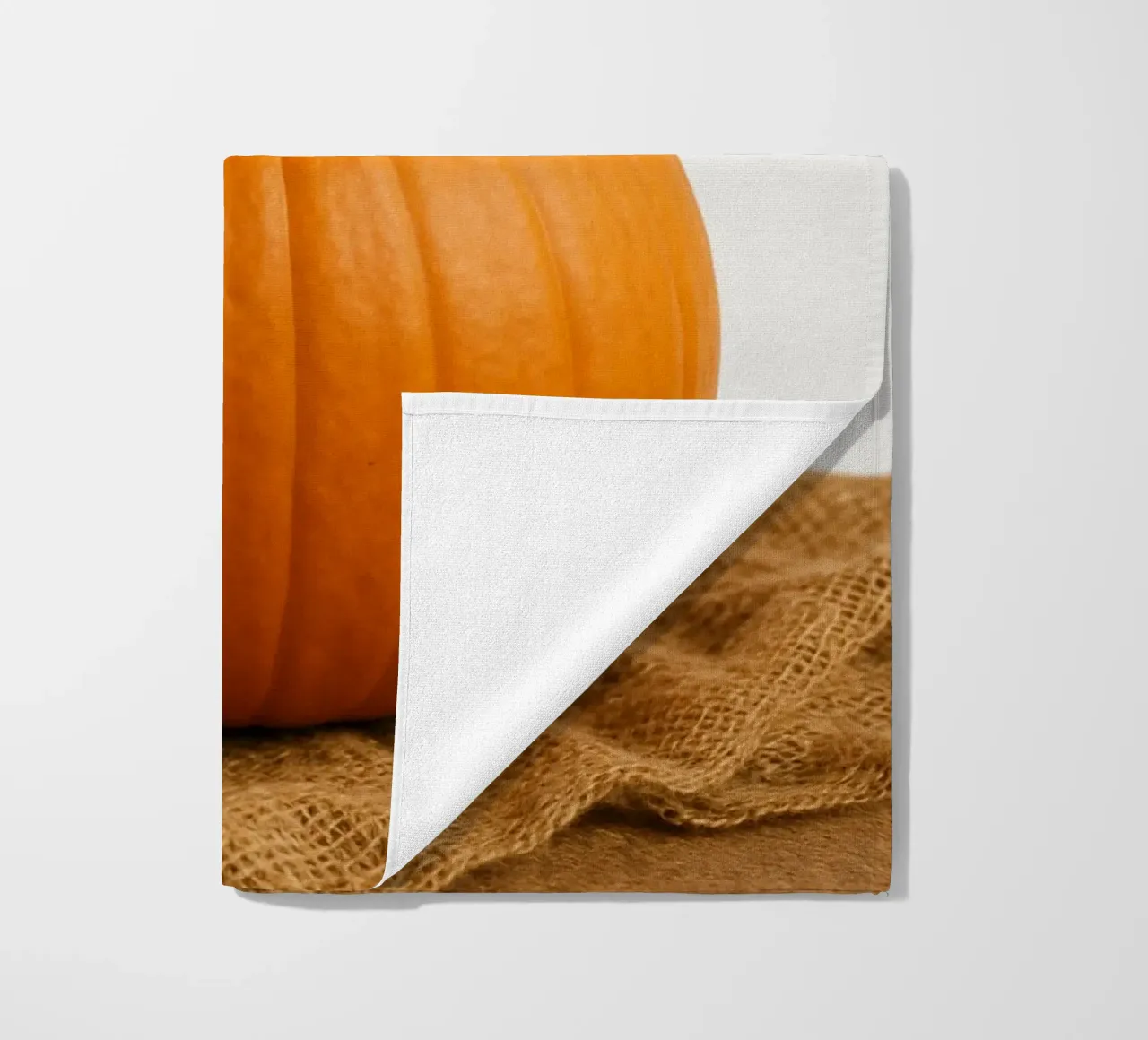Ciao zucca d'autunno telo mare da Casa Calm