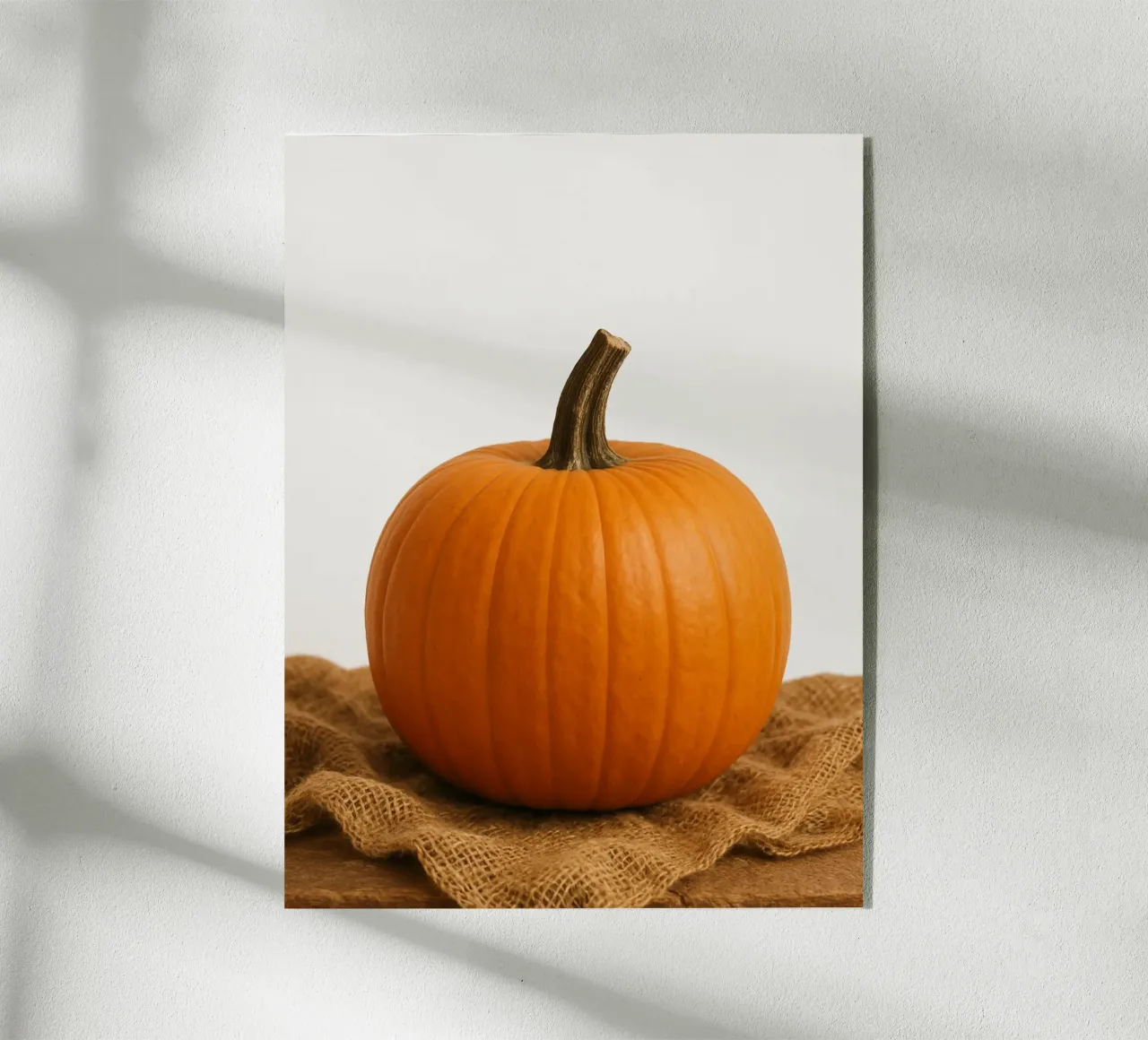 Ciao zucca d'autunno plexiglass da Casa Calm