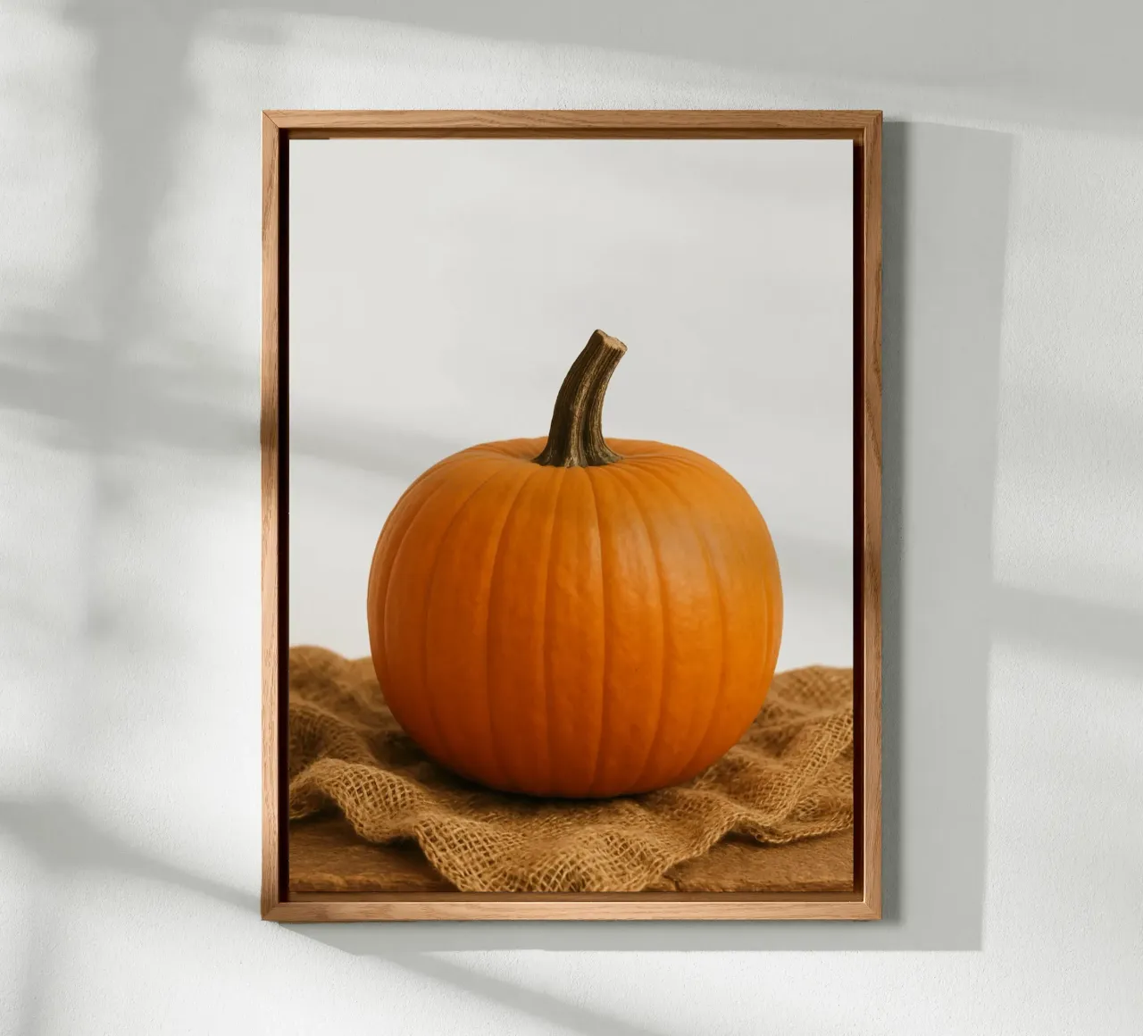 Ciao zucca d'autunno alluminio dibond da Casa Calm