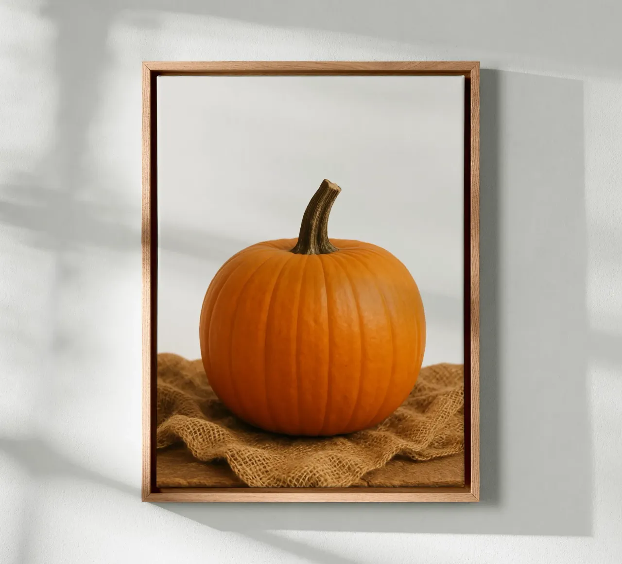 Ciao zucca d'autunno tela da Casa Calm
