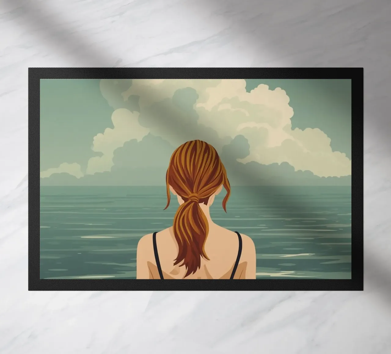 Calma nell'oceano zerbino da KANESYAARTS