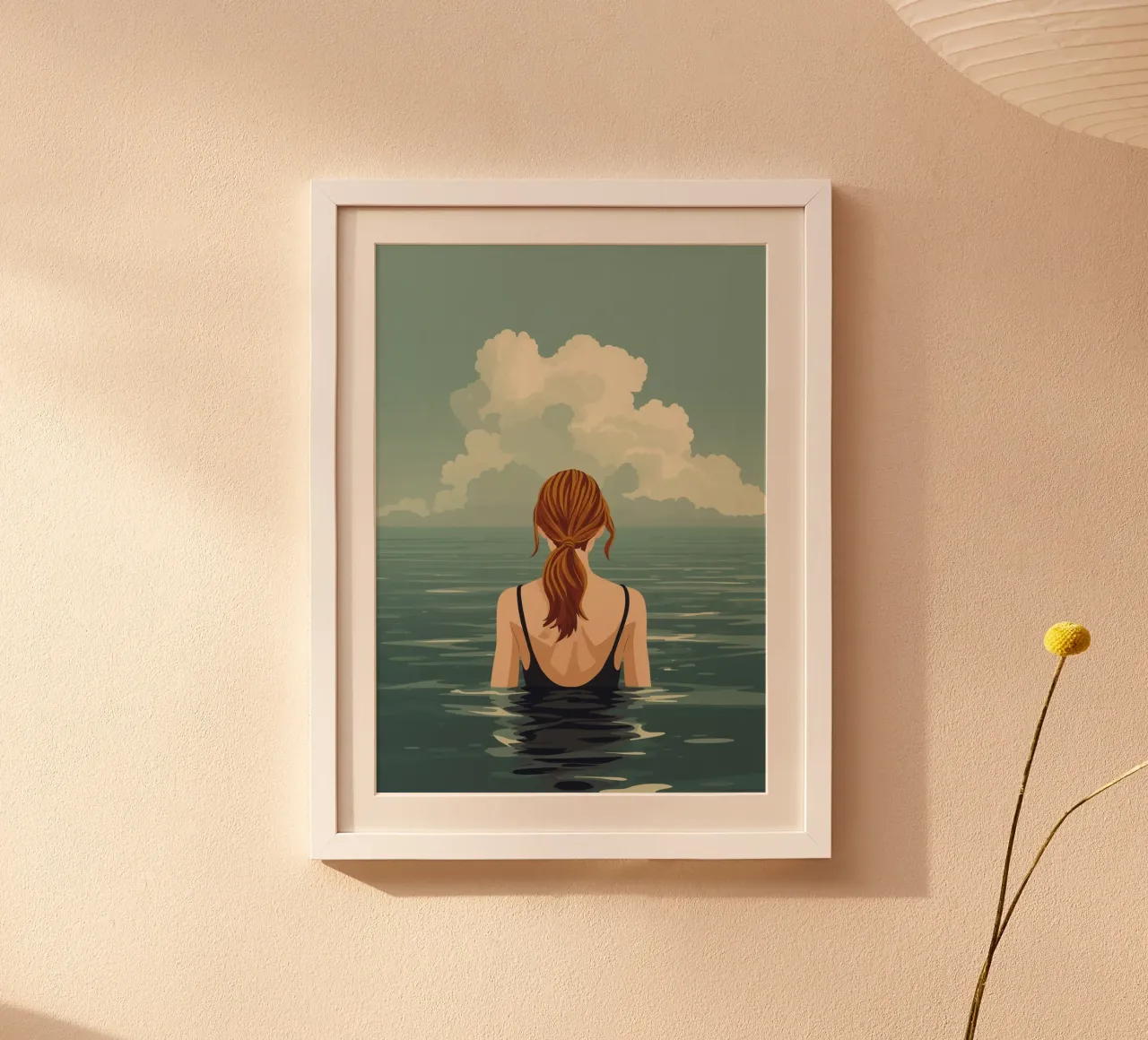 Calma nell'oceano poster da KANESYAARTS