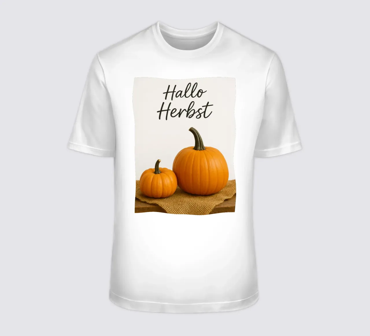 Ciao zucca d'autunno | Zucca d'autunno Design t-shirt da Casa Calm