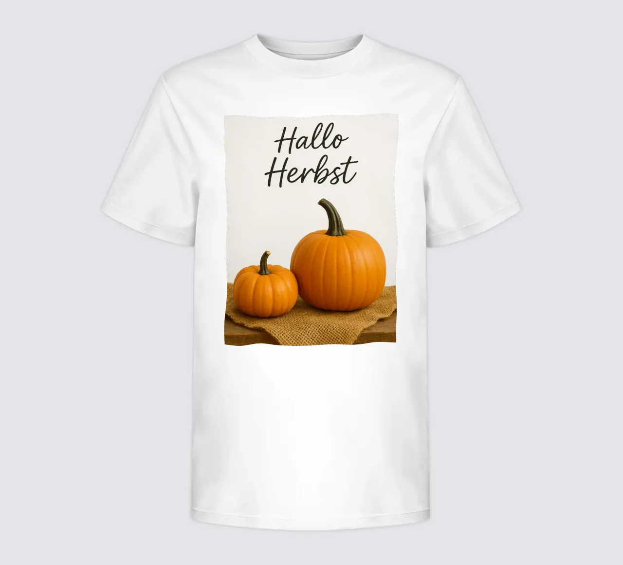 Ciao zucca d'autunno | Zucca d'autunno Design t-shirt bambini da Casa Calm