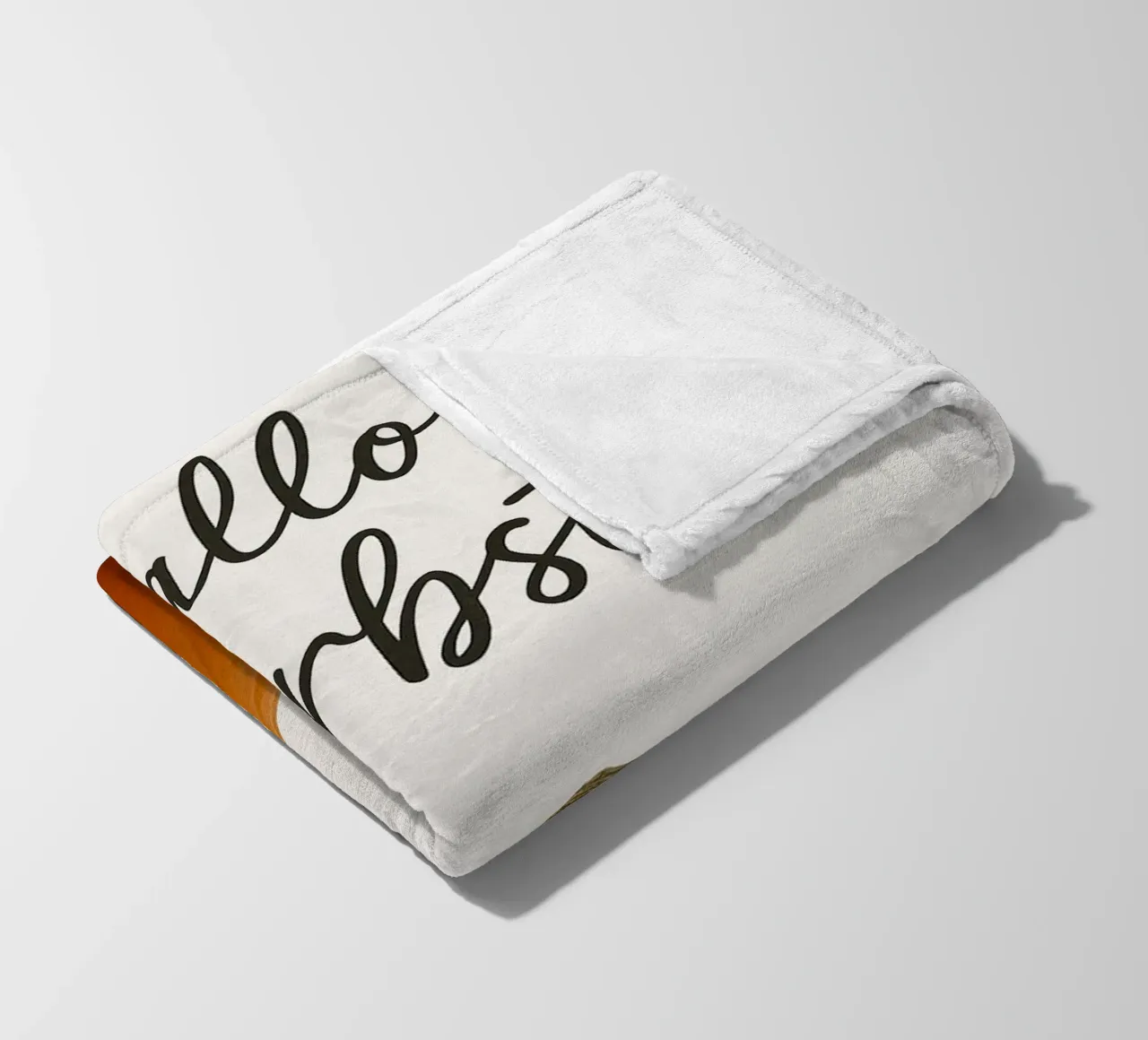 Ciao zucca d'autunno | Zucca d'autunno Design coperta in pile da Casa Calm
