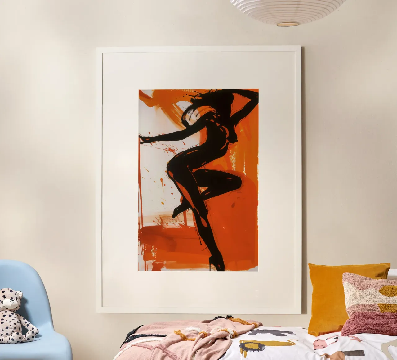 Table Dance | Street Art Act Dance Studio 2/3 poster con telaio in alluminio da Autofocus