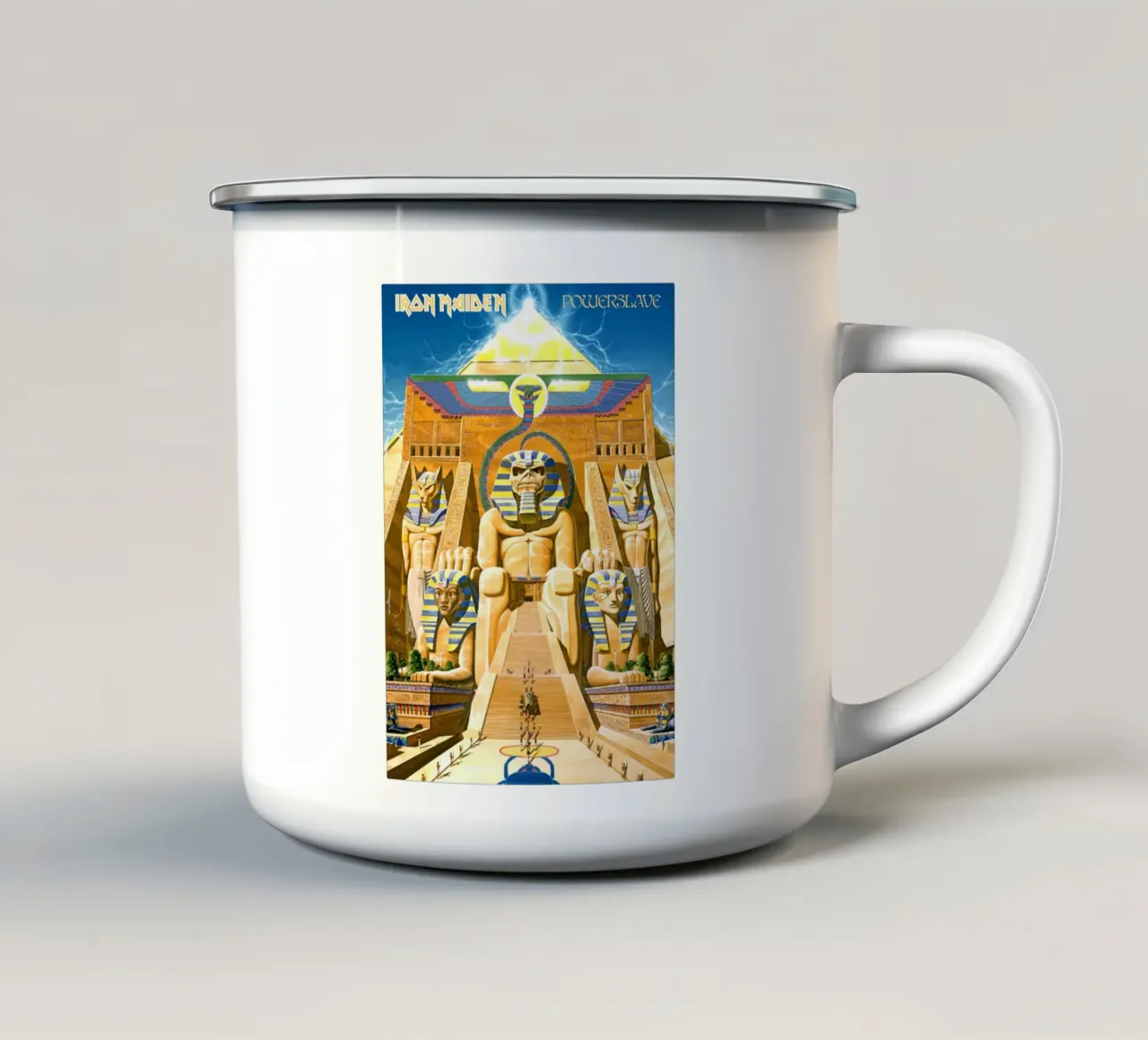 Potenza Seave - Maide di ferro tazza in smalto da mannys_artt