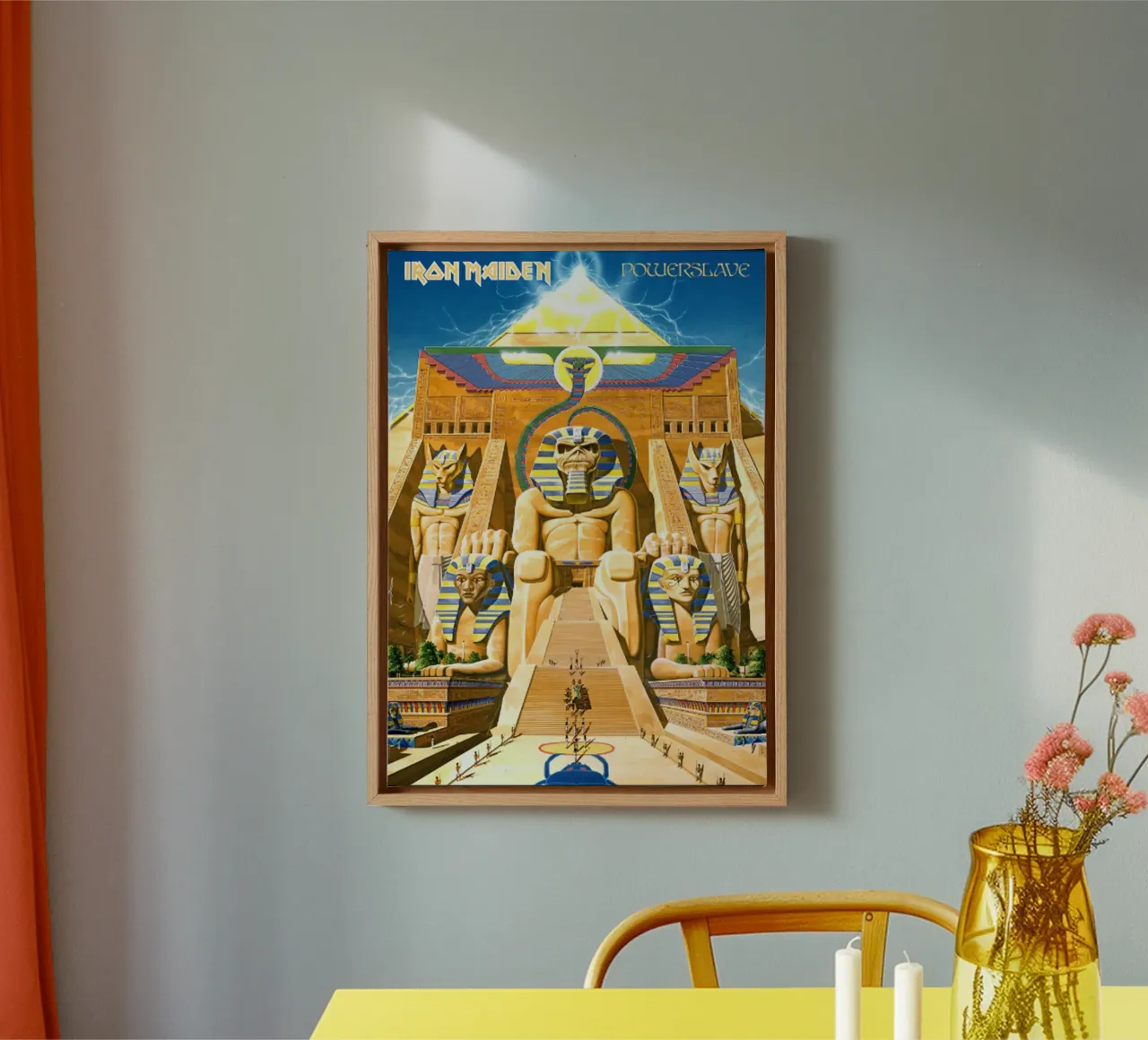 Vermogen Seave - IJzeren Maide canvas met Baklijst van mannys_artt