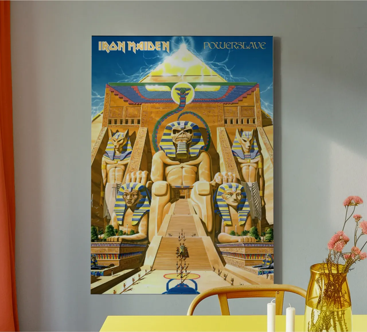 Vermogen Seave - IJzeren Maide canvas met Baklijst van mannys_artt