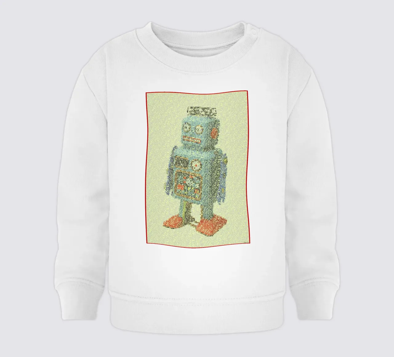 Laws Of Robotics baby sweatshirt by Robotic Ewe