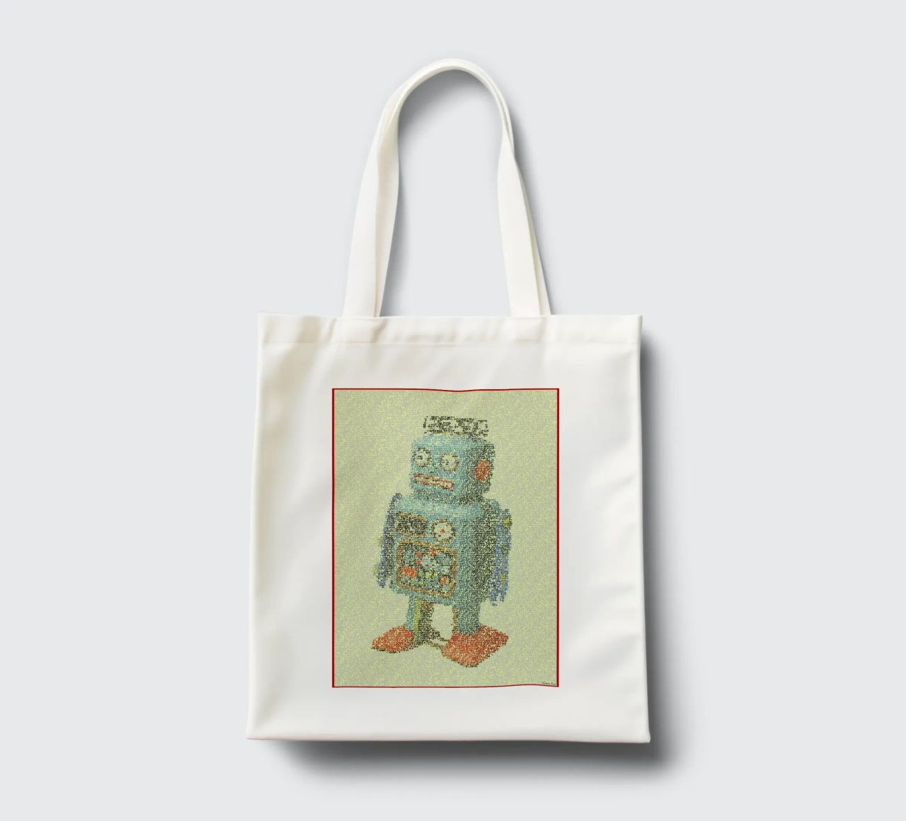 Laws Of Robotics borsa in juta da Robotic Ewe
